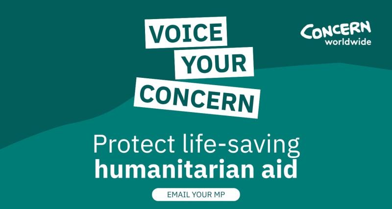 Cutting humanitarian aid = millions of lives at risk